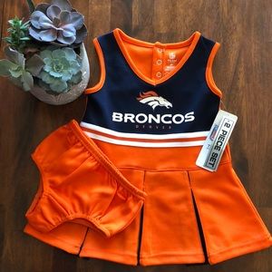 Broncos cheerleading outfit brand new!